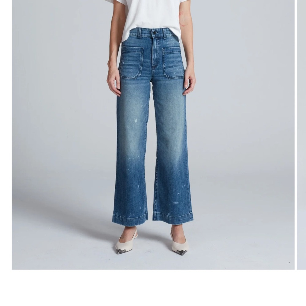 ASKK Sailor Pant Mulholland Blue Wide-Leg Jeans